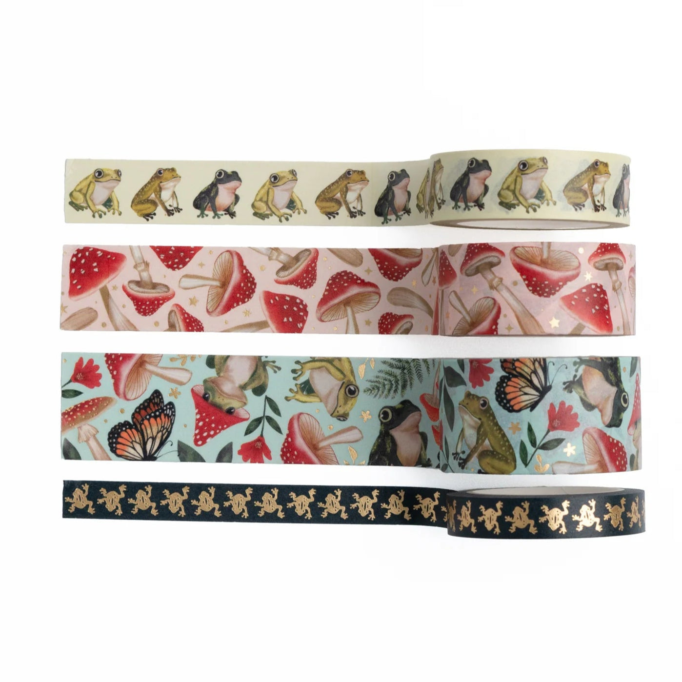 Mushroom Monarch Washi Tape Set