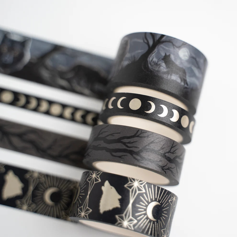 Wolf in the Night Washi Tape Set