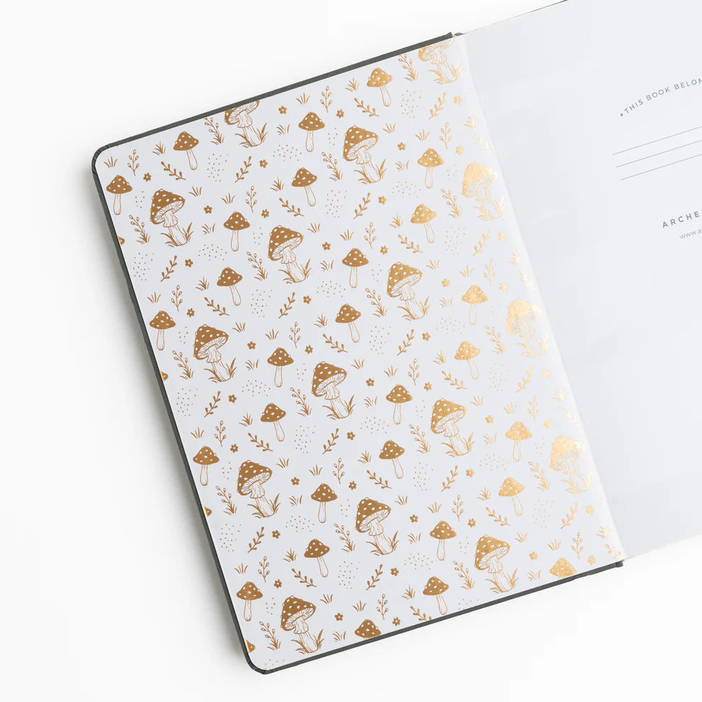 A5 Dotted Notebook 160gsm | Mushrooms