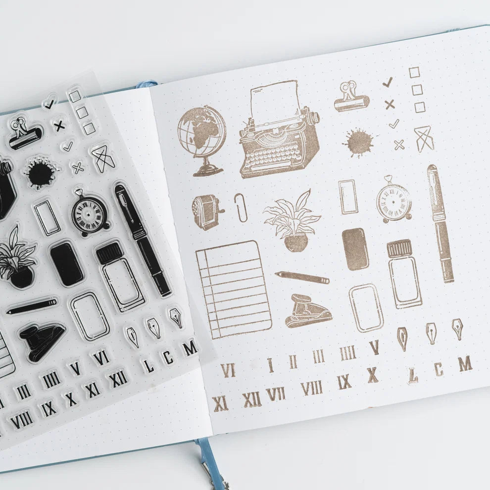 Acrylic Stamps | The Writer's Desk