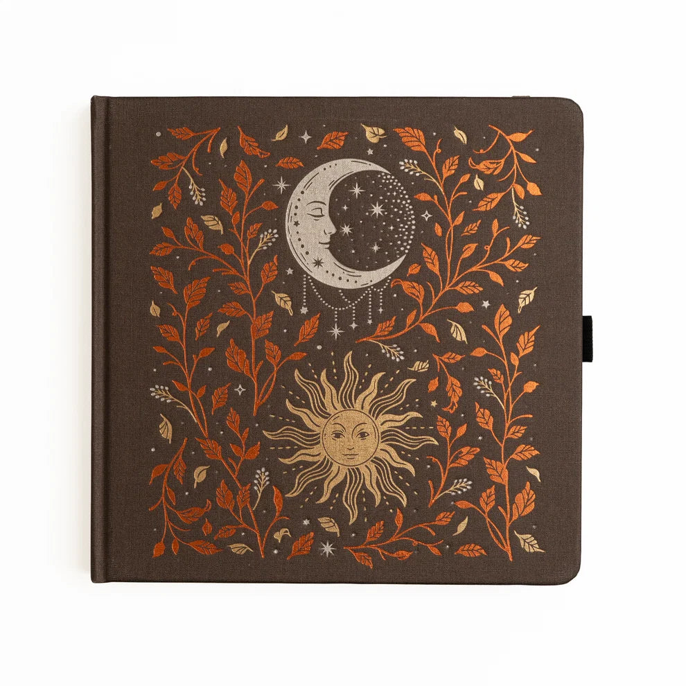 Square 8x8 Dotted Notebook 160gsm | Harvest Moon