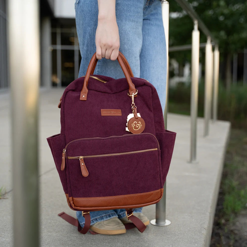 Quiet Corners Backpack | Maroon