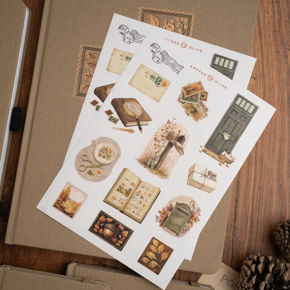 Stamp Collector Stickers