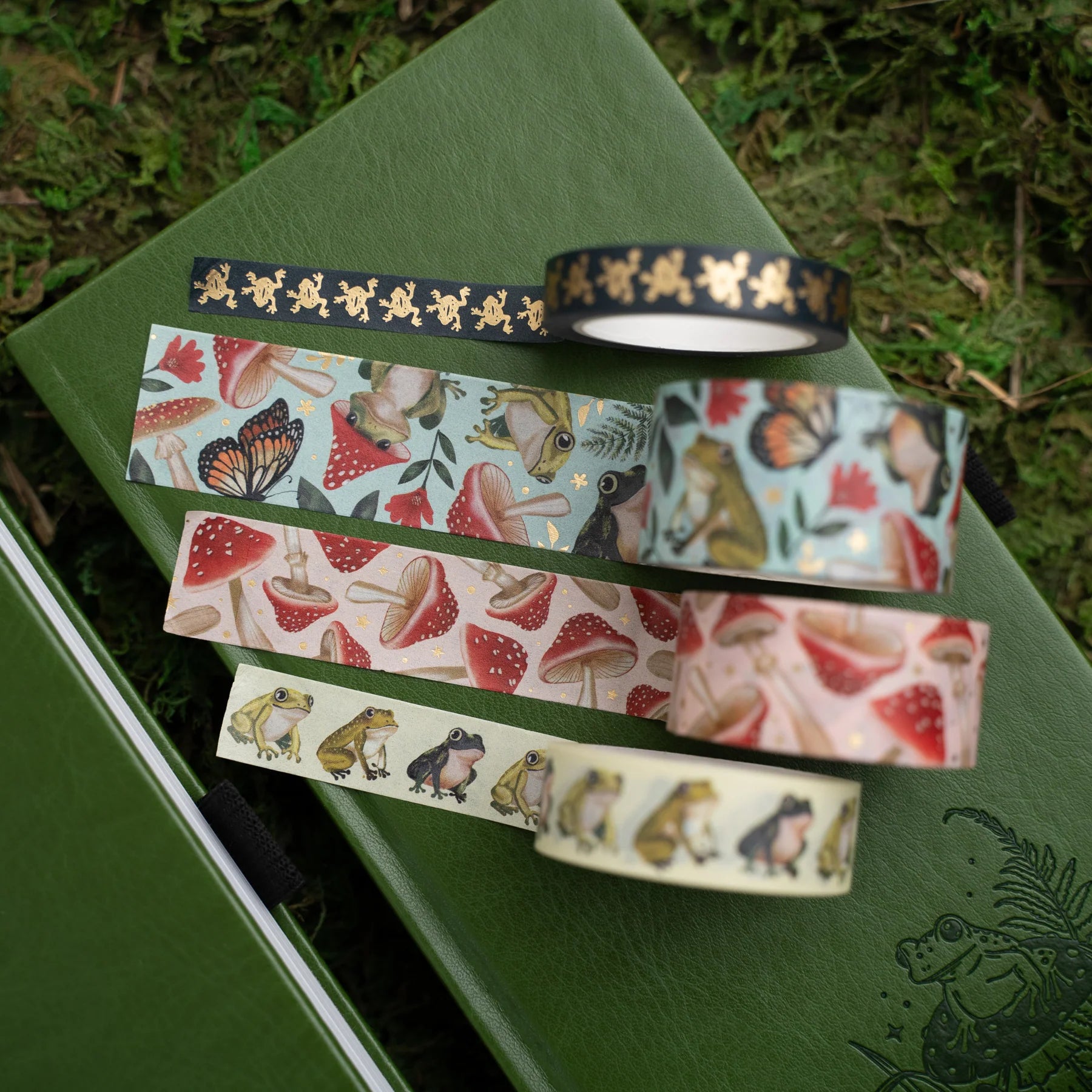 Mushroom Monarch Washi Tape Set