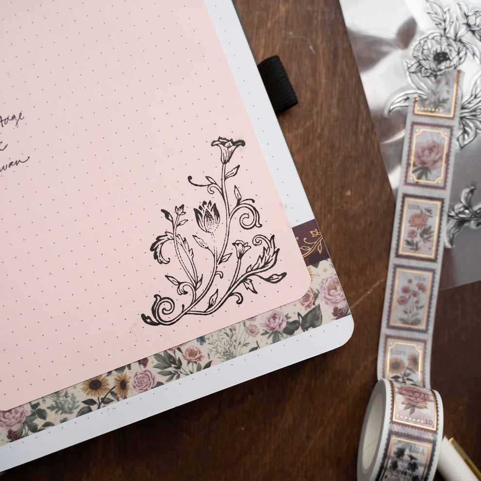 Acrylic Stamps | Antique Floral