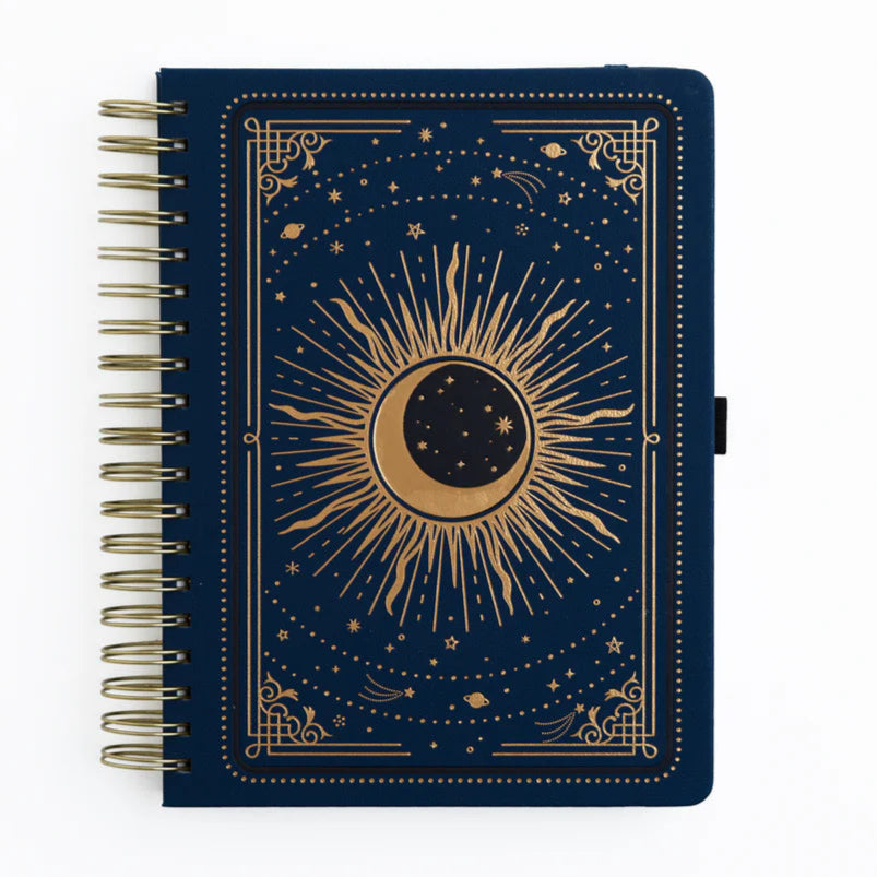 2026 A5 Dated Planner Wire-O-Bound | Majestic Skies