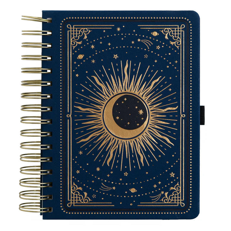 2026 B5 Dated Planner Wire-O-Bound | Majestic Skies