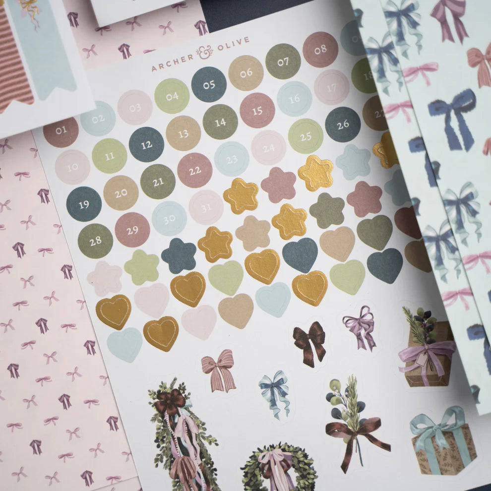 December 2025 Kit Club | Bows & Boughs Planning Kit