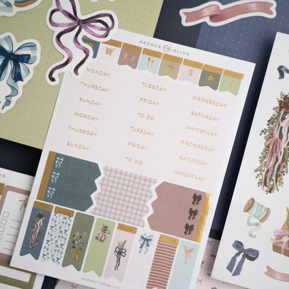 December 2025 Kit Club | Bows & Boughs Planning Kit