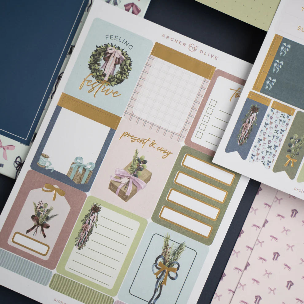 December 2025 Kit Club | Bows & Boughs Planning Kit