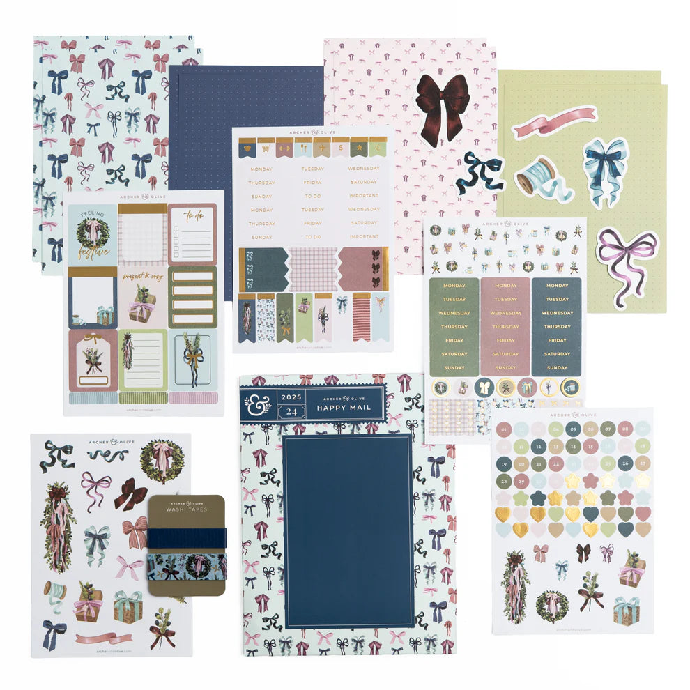 December 2025 Kit Club | Bows & Boughs Planning Kit