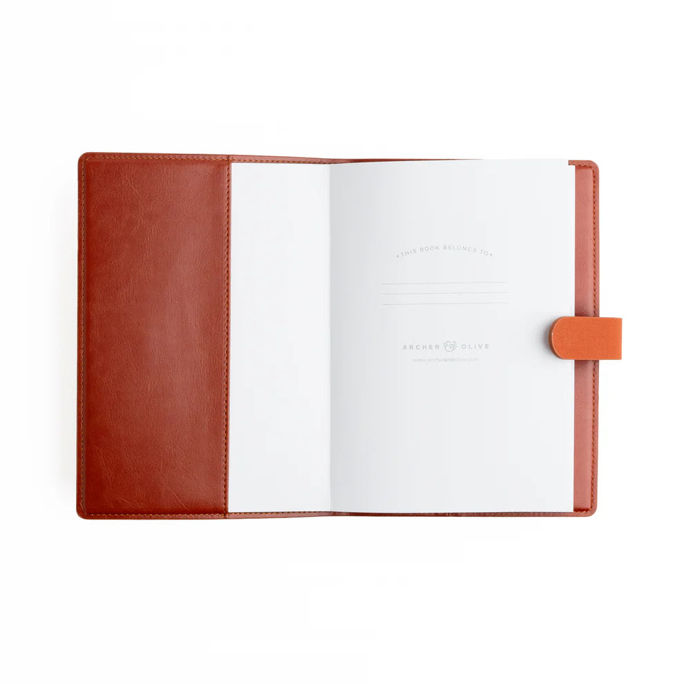 A5 Deluxe System Dotted Notebook 160gsm | Keeper of the Bees in Rust