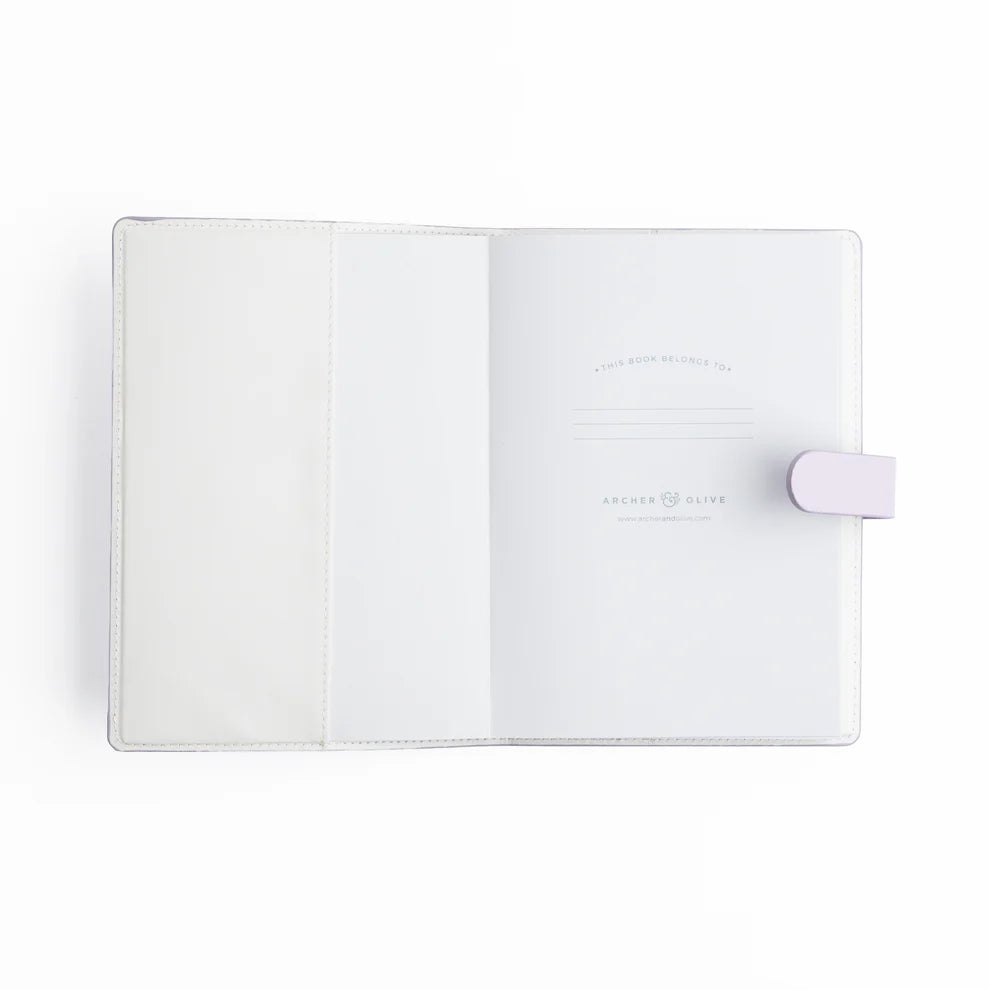 A5 Deluxe System Dotted Notebook 160gsm | Vintage Library in Lilac [PRE-ORDER]