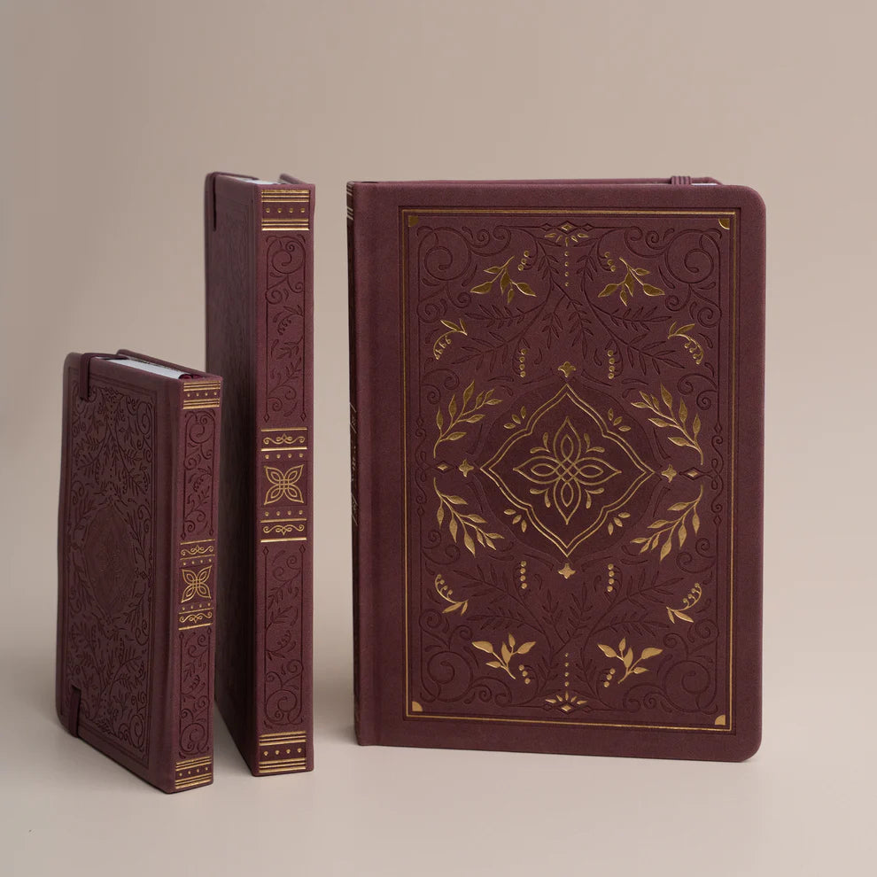 B5 Dotted Notebook 160gsm | Storybook in Plum