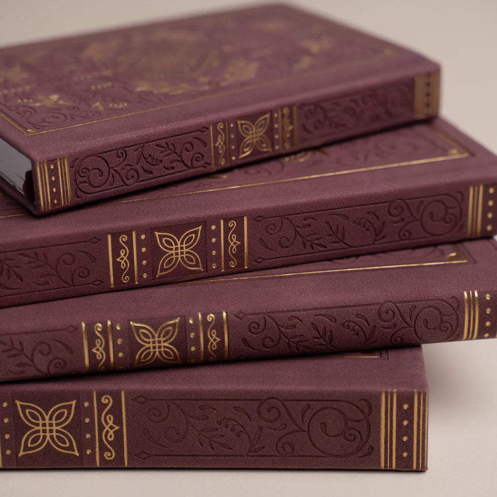 B5 Dotted Notebook 160gsm | Storybook in Plum