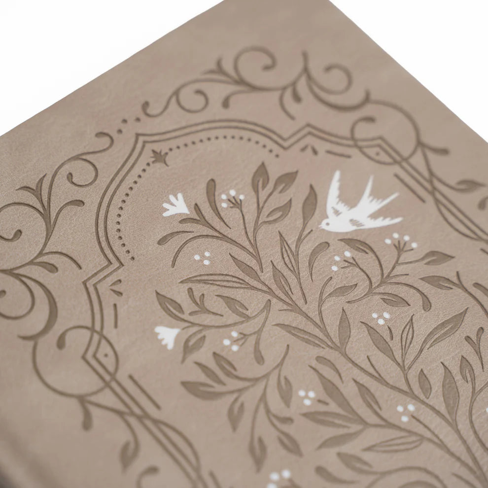 Square 8x8 Dotted Notebook 160gsm | Songbird in Beige