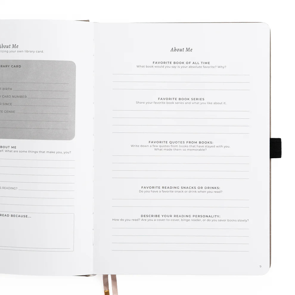 B5 Reading Journal | Vintage Library in Lilac [PRE-ORDER]