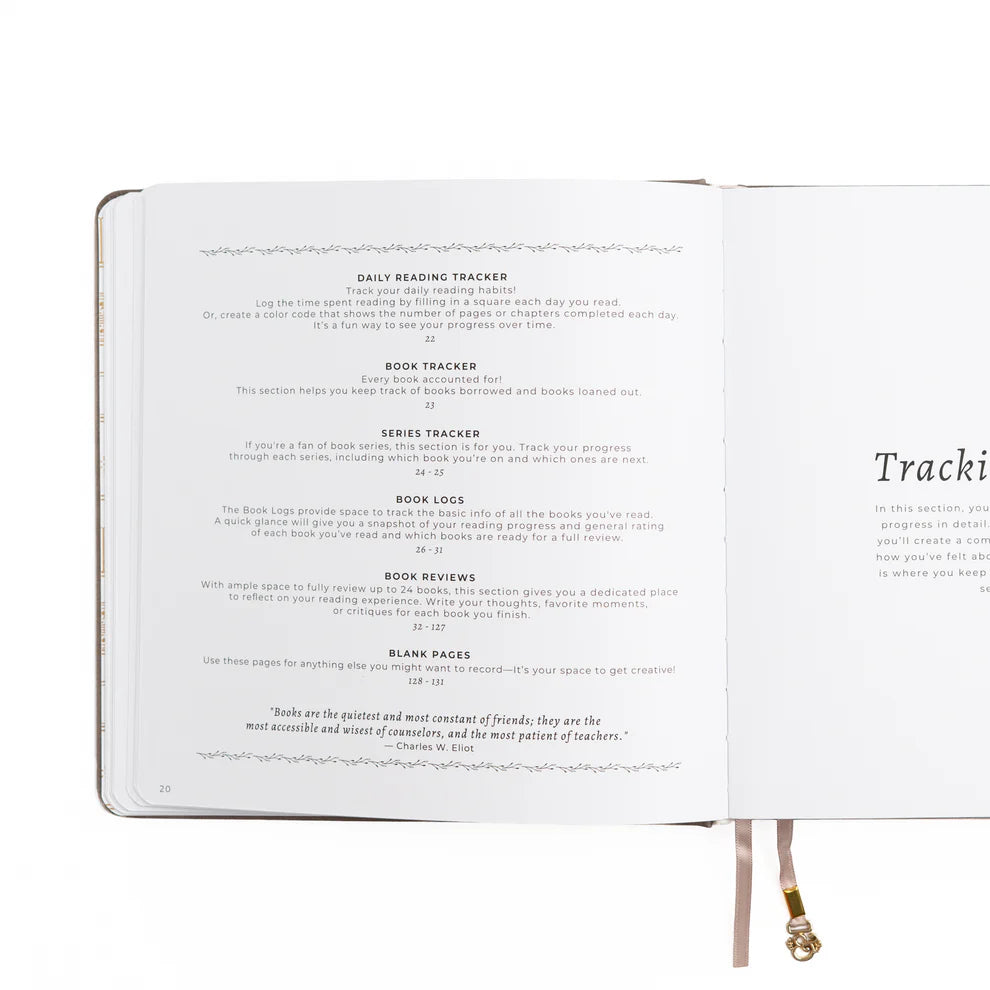 8x8 Square Reading Journal | Vintage Library in Lilac [PRE-ORDER]