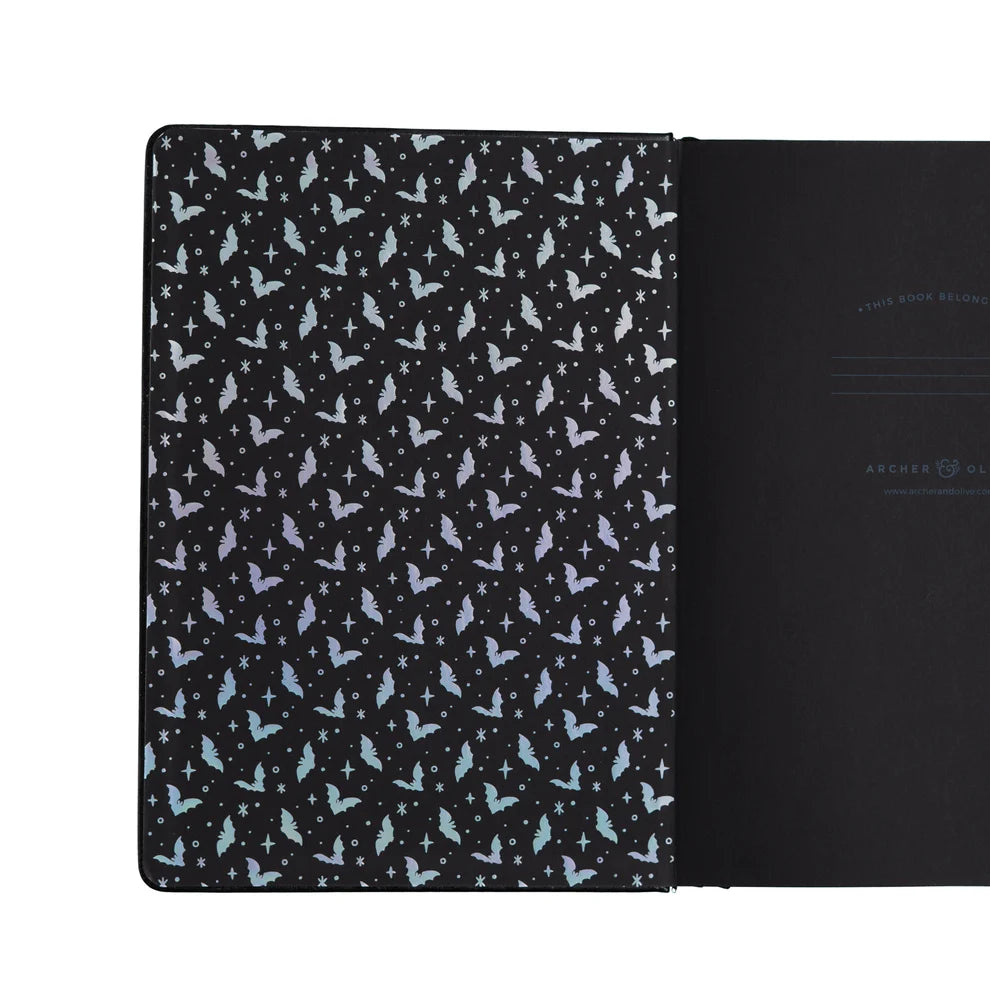 Bat Notebook Archer & Olive B5 Dotted Notebook - Cute Bat | Paper Kooka