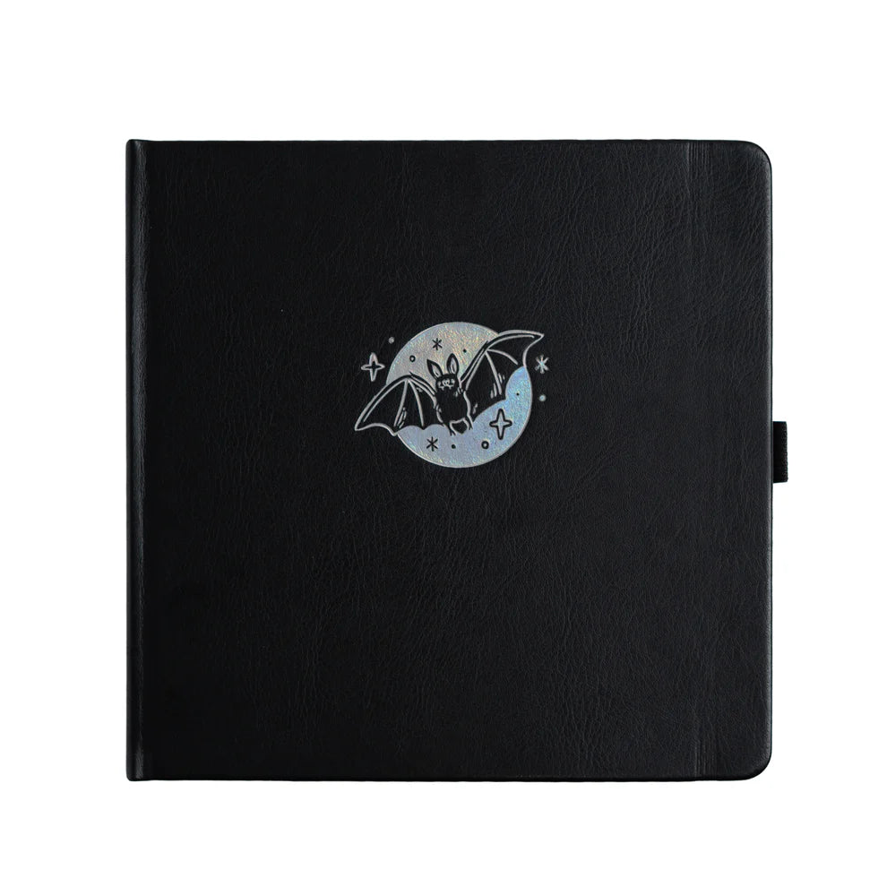 Square 8x8 Dotted Notebook 160gsm | Cute Bat