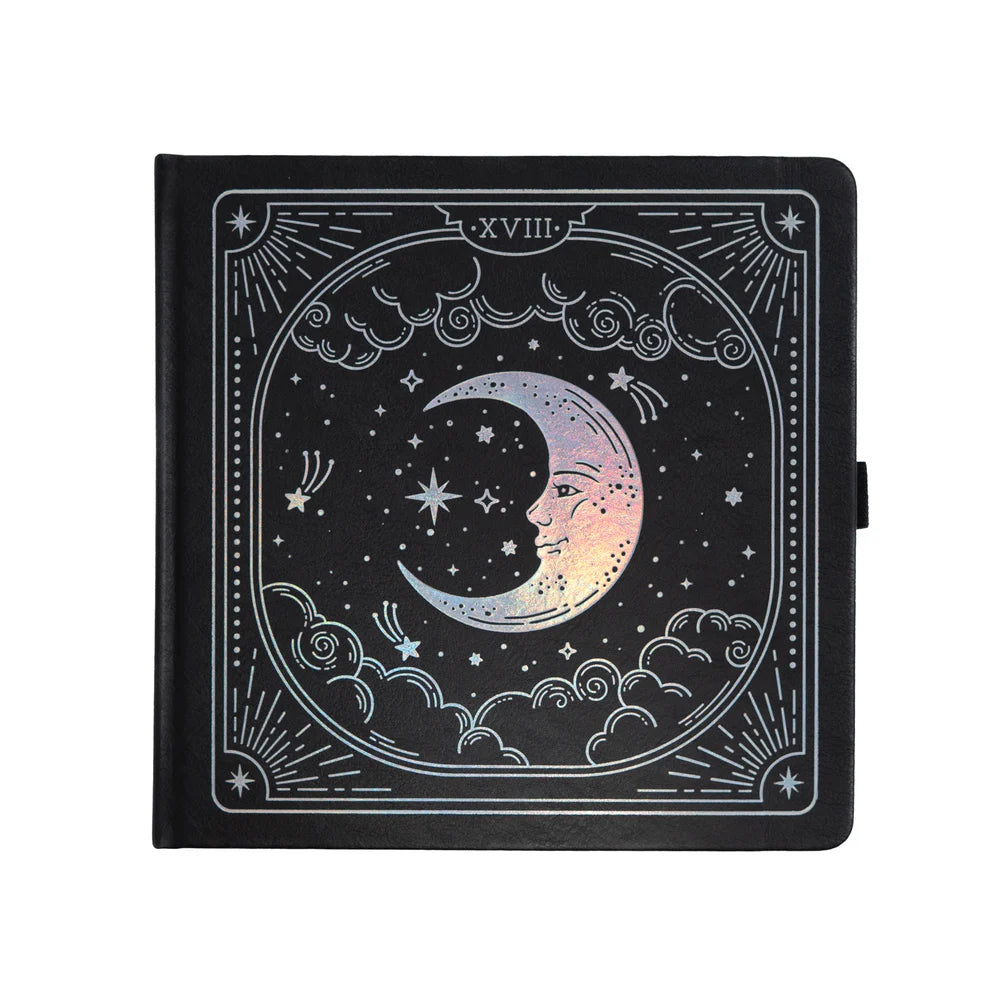 Square 8x8 Dotted Notebook 160gsm | Lunar Veil