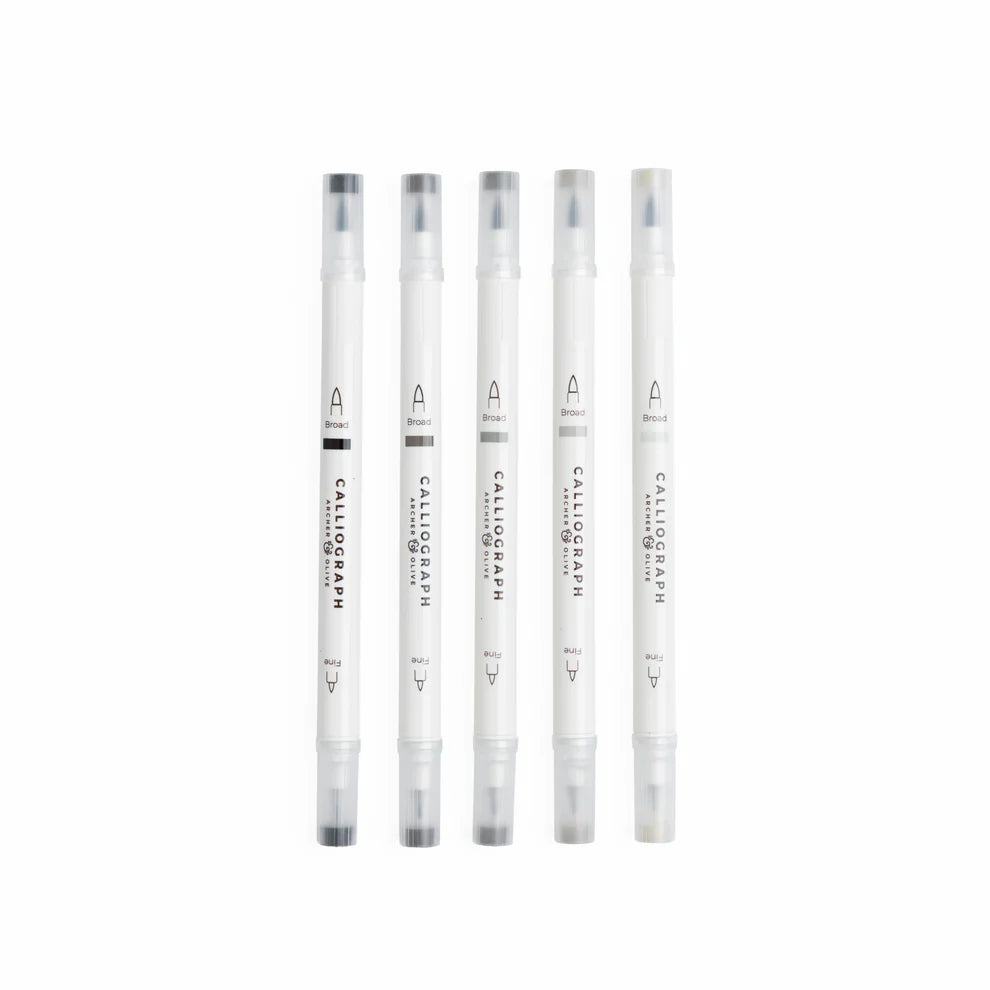 Calliographs Pens | Greyscale