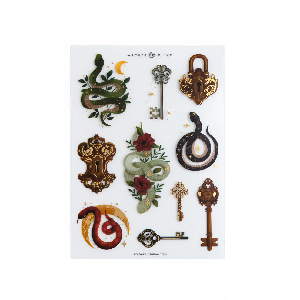 Coiled Key Stickers [PRE-ORDER]