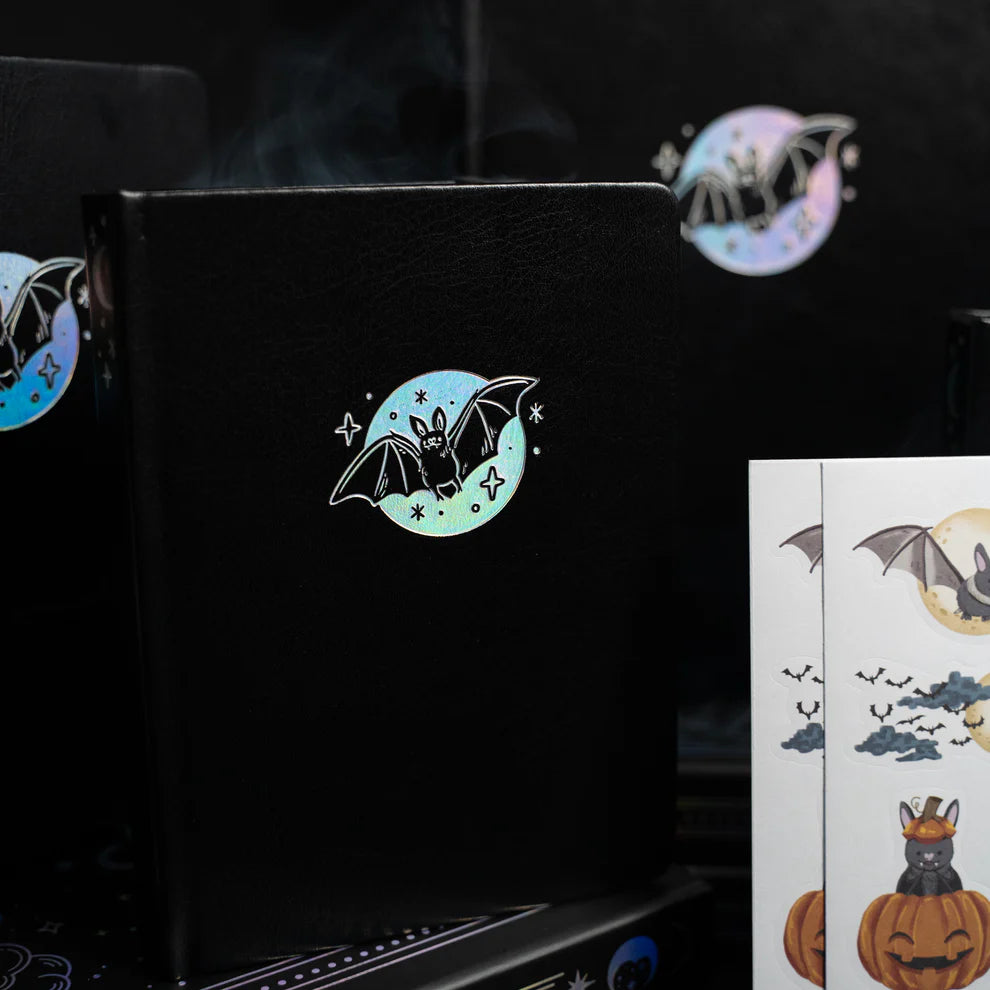 Bat Notebook Archer & Olive 8x8 Square Notebook - Cute Bat | Paper Kooka