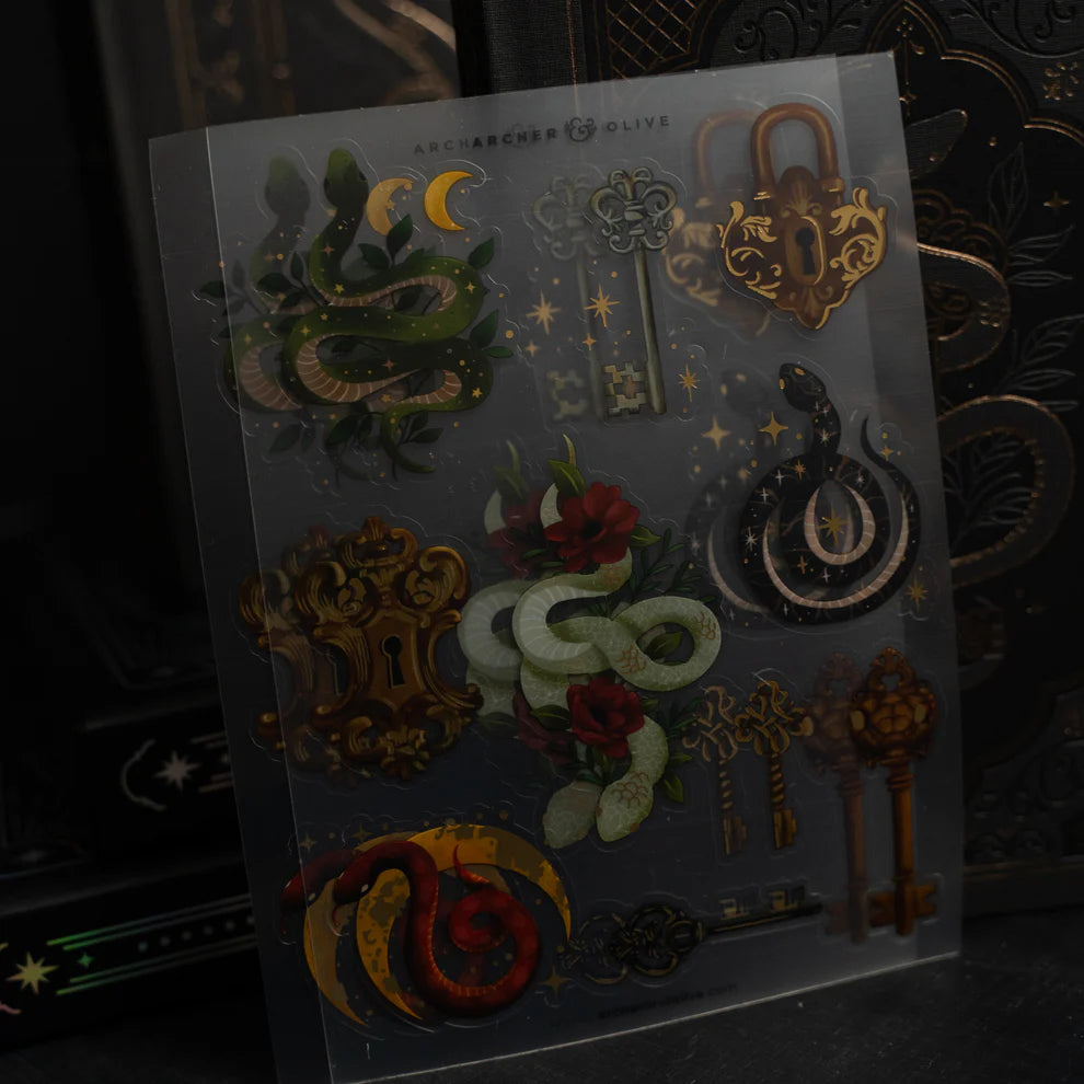 Coiled Key Stickers [PRE-ORDER]