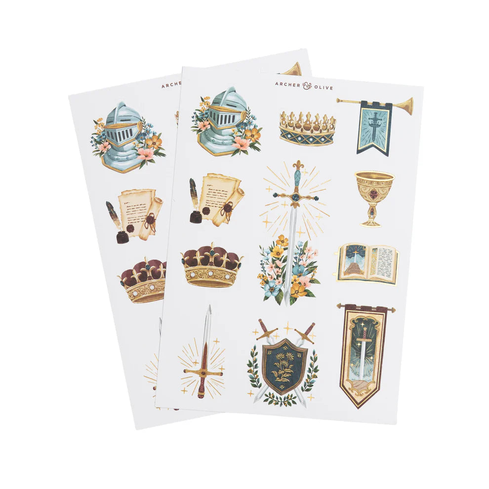 Knight's Sword Stickers