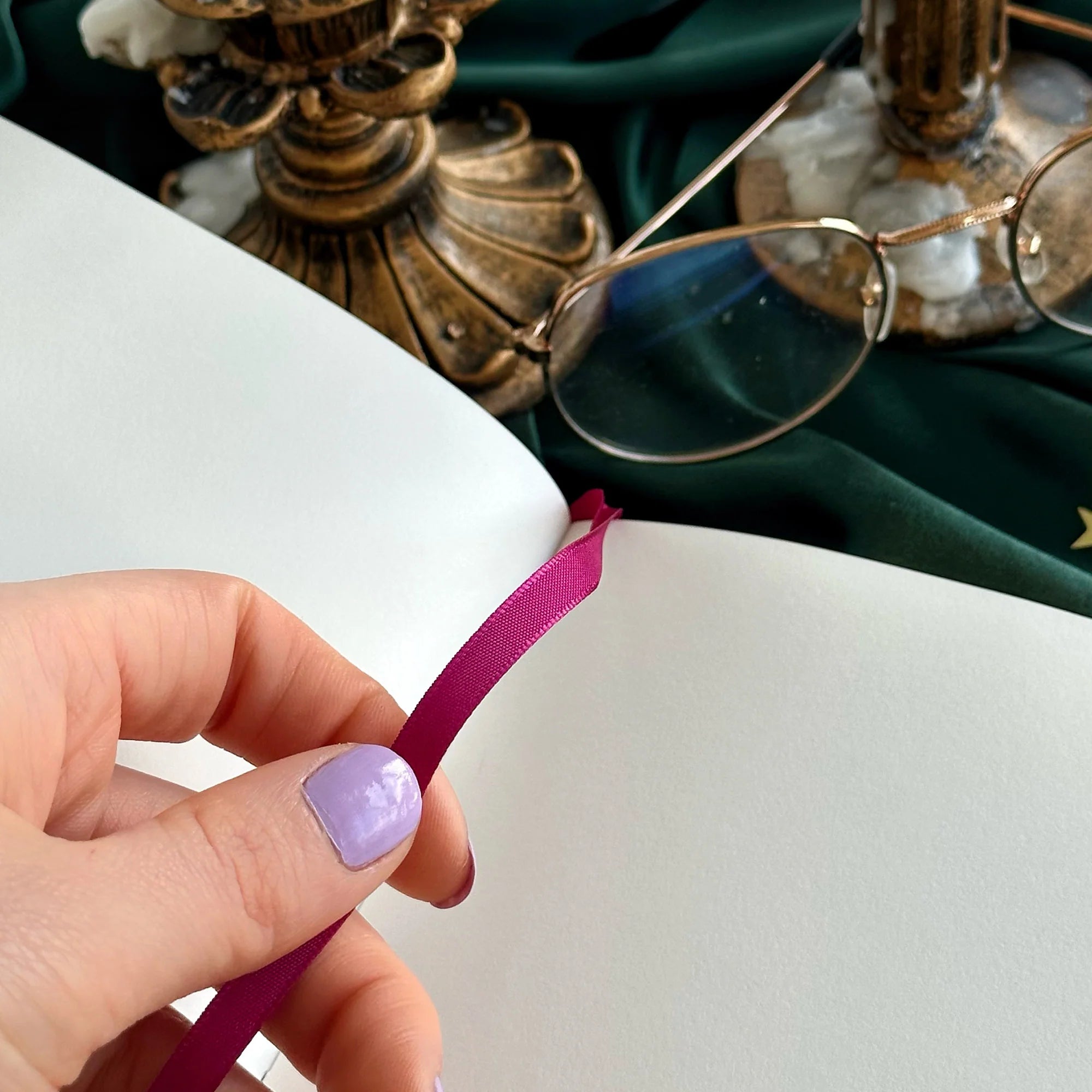 Literati Journal in Forest Green by The Quirky Cup Collective - Paper Kooka Stationery Shop Australia