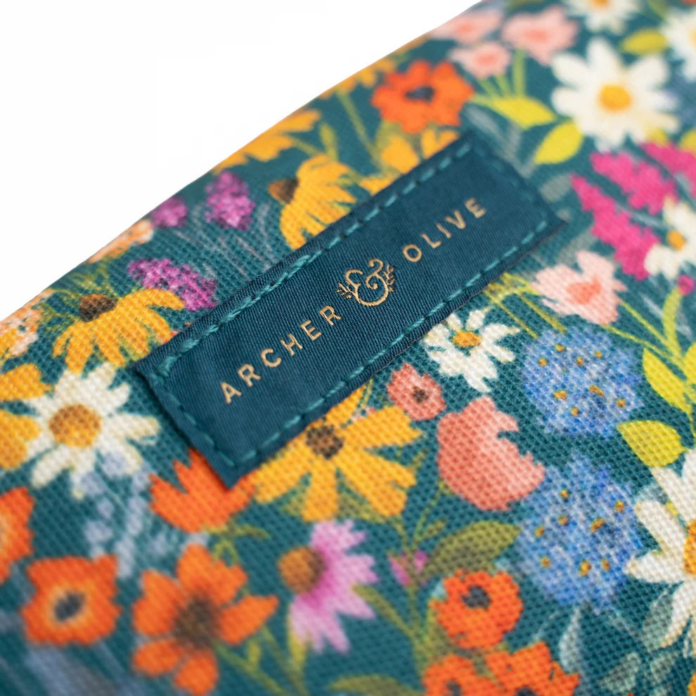 Meadow & Vine Boxy Zipper Pouch