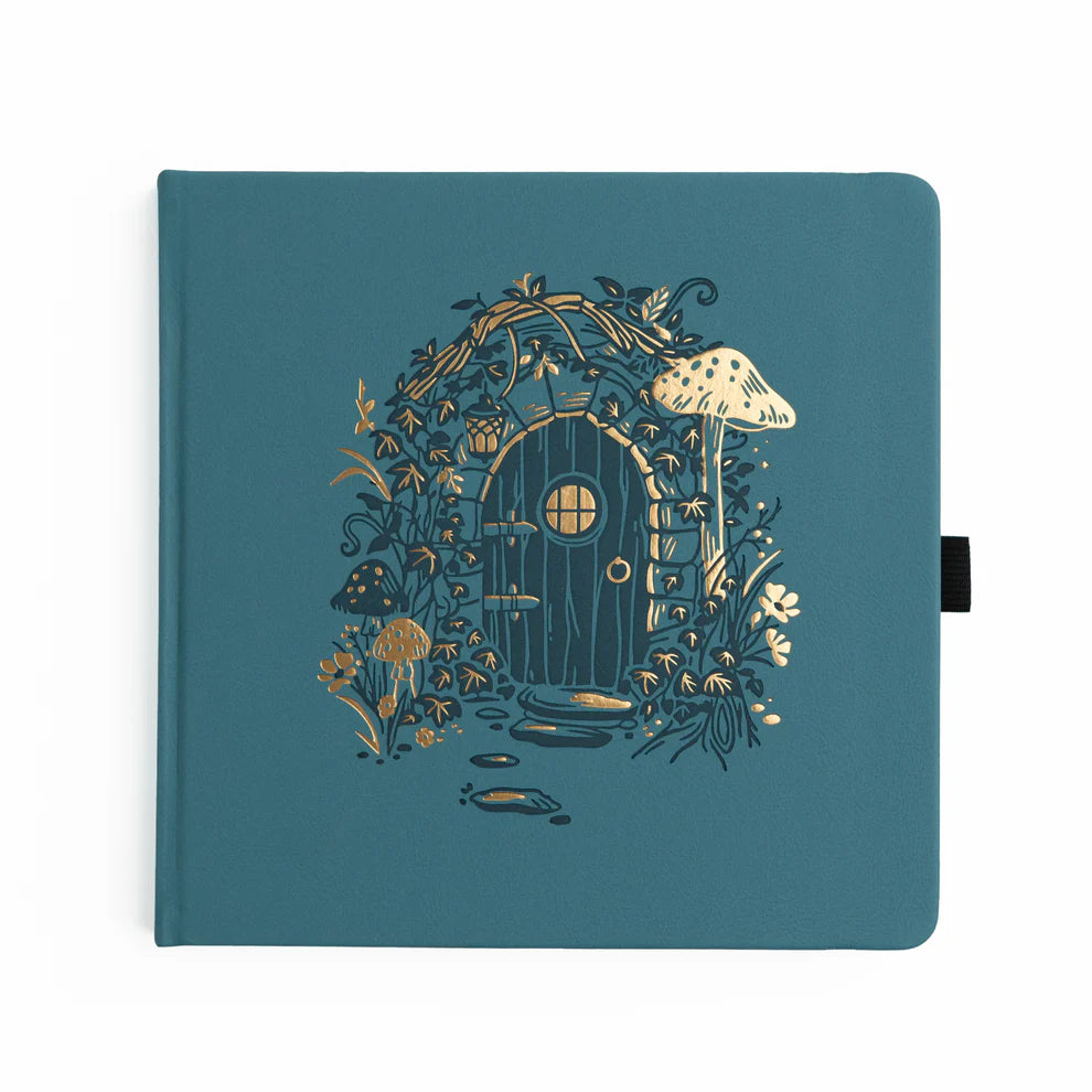 Square 8x8 Dotted Notebook 160gsm | Fairy House