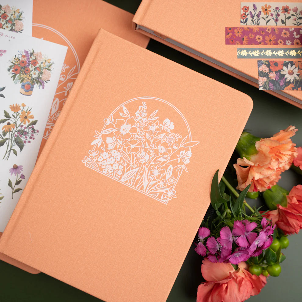 A5 Dotted Notebook 160gsm | Wildflowers Framed