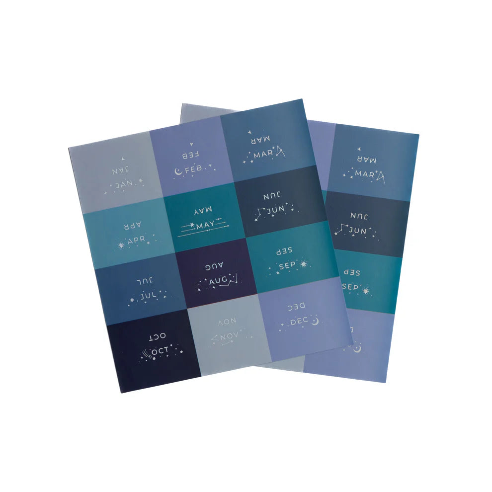 Monthly Vinyl Planner Tabs | Wonderstruck [PRE-ORDER]