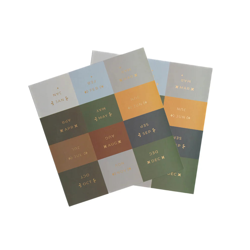 Monthly Vinyl Planner Tabs | Storybook [PRE-ORDER]
