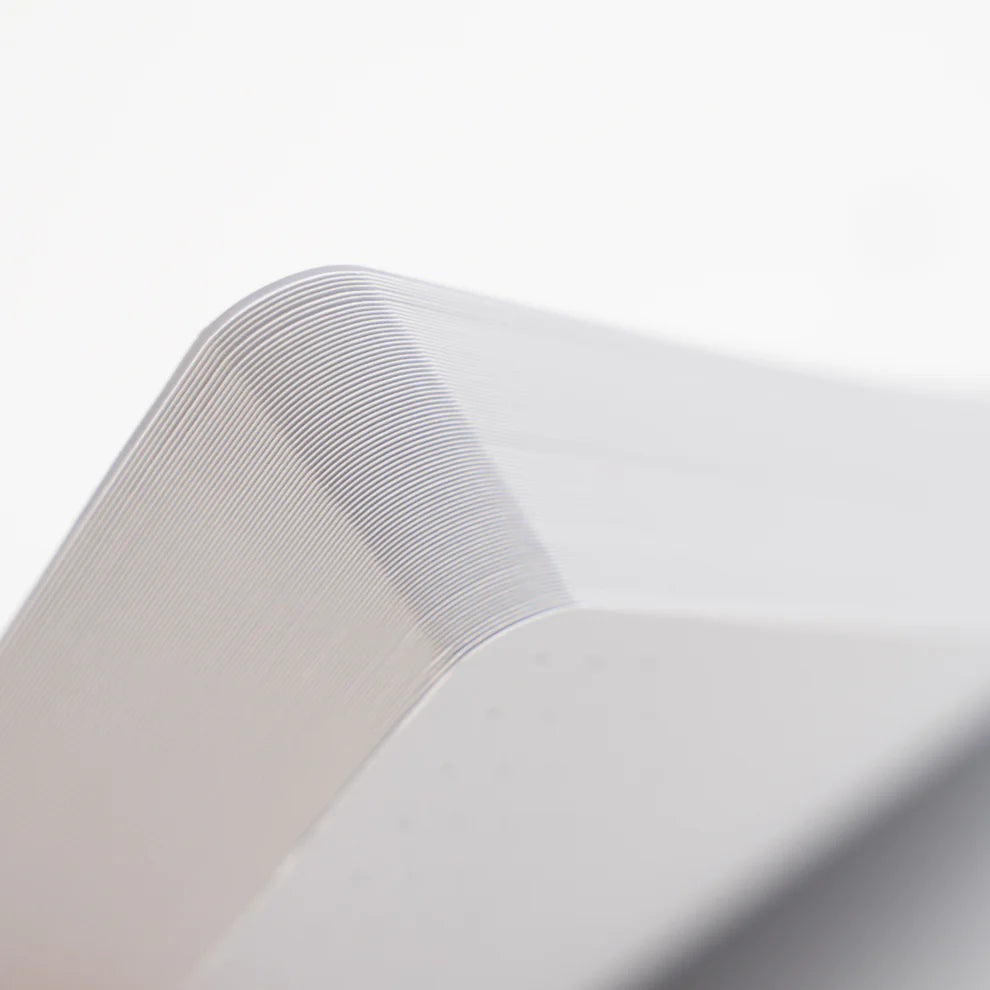 White A5 Dotted Notepad Refill