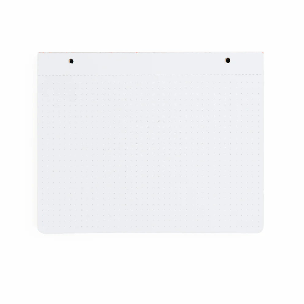 White A5 Dotted Notepad Refill