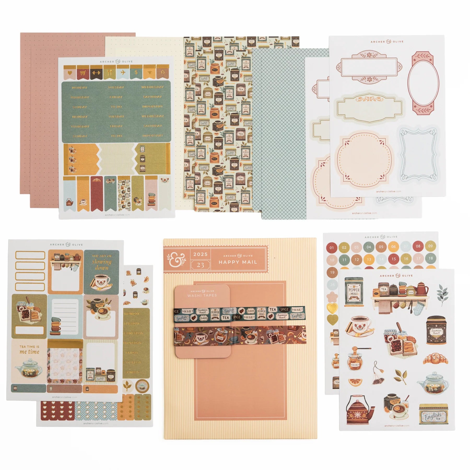 November 2025 Kit Club | Endless Possibili-teas Planning Kit
