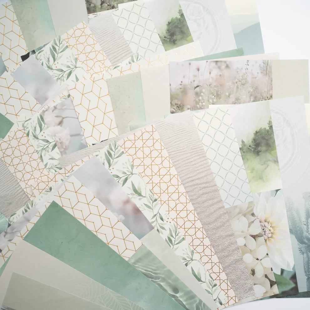 Soft Nature Collage Paper Pad
