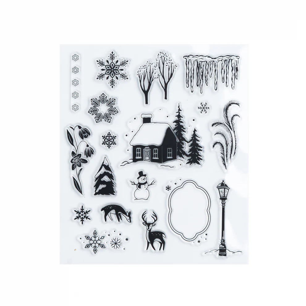 Acrylic Stamps | Snow & Stillness