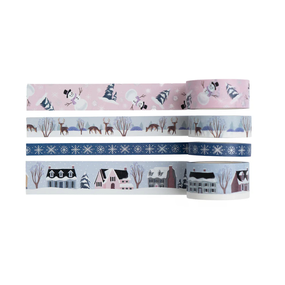 Winter Village Washi Tape Set