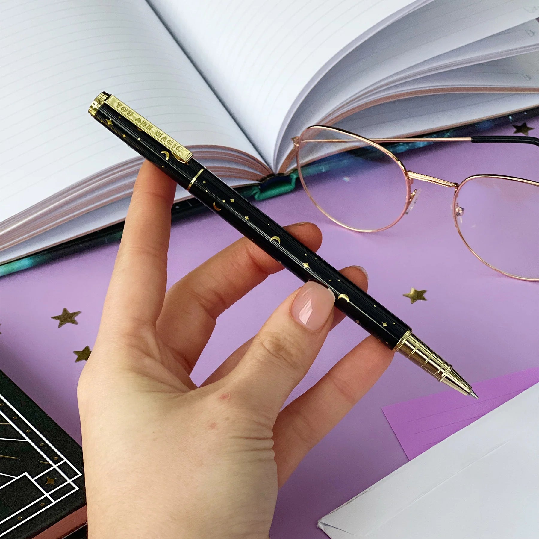 You Are Magic Pen in Black by The Quirky Cup Collective - Paper Kooka Stationery Shop Australia