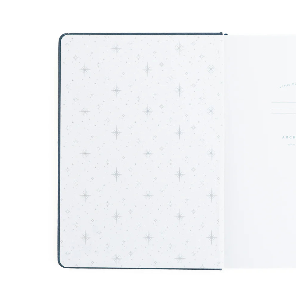 Archer & OliveDotted Notebook Starbright Limited Edition 2025 first page design - Paper Kooka Stationery Shop Australia