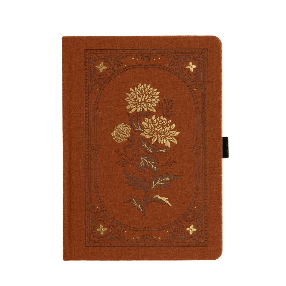 A5 Dotted Notebook 160gsm | Chrysanthemum