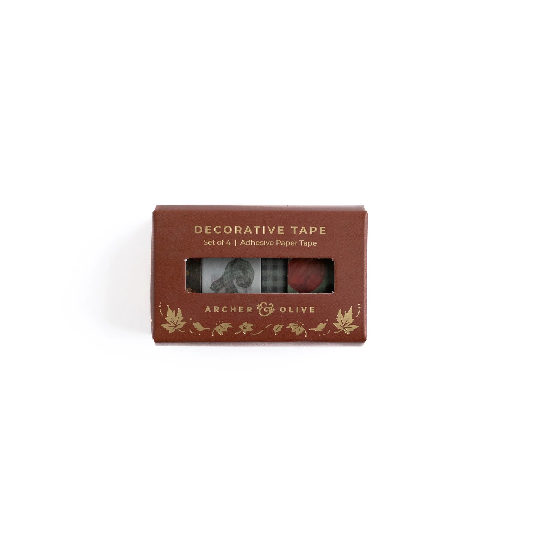 Archer & Olive Acorns Washi Tape Set - Paper Kooka Stationery Shop Australia