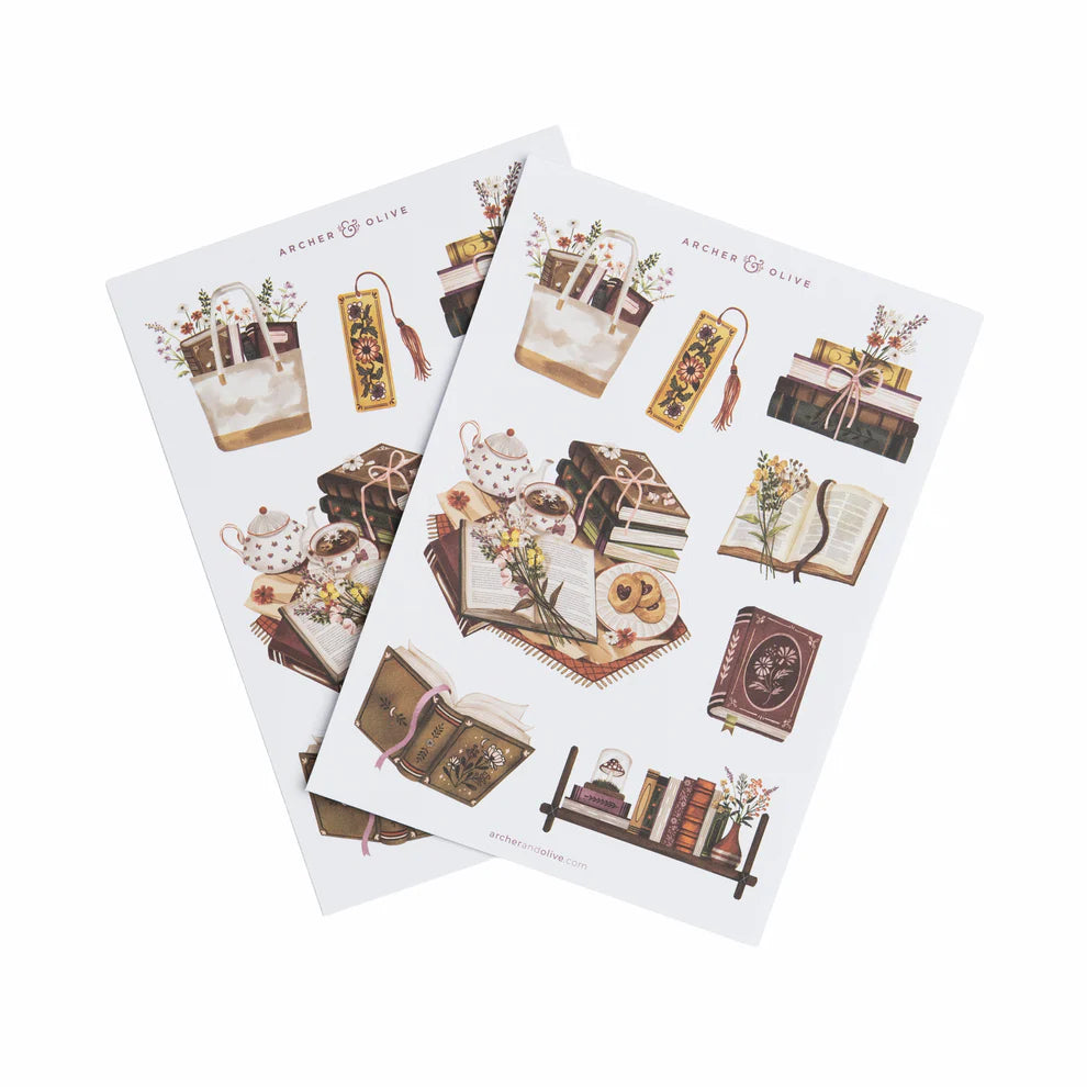 Bookshelf Stickers