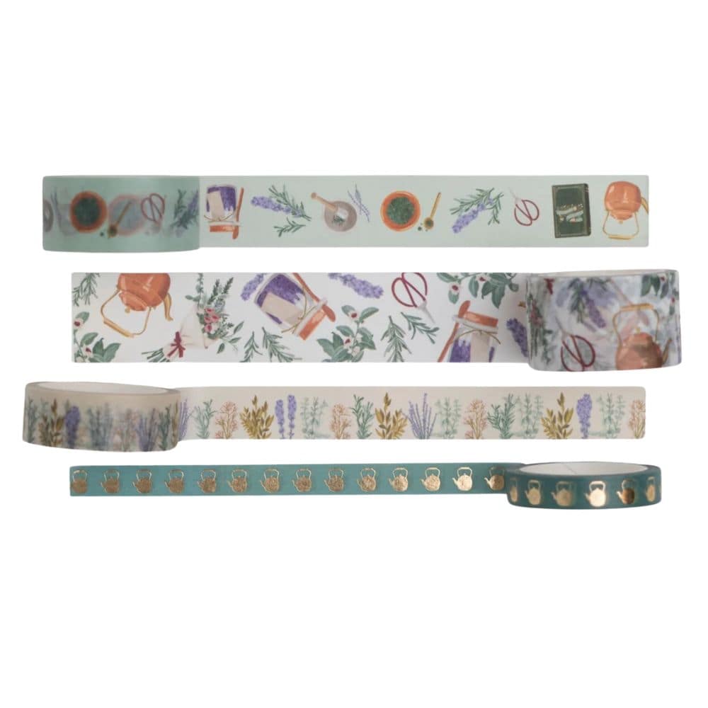 Archer and Olive Botanist Washi Tape Set - Paper Kooka Stationery Shop Australia