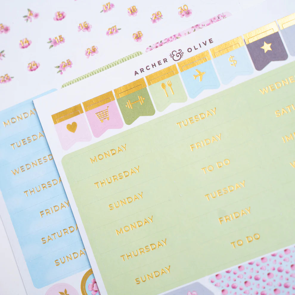 Cherry Blossoms Planning Kit