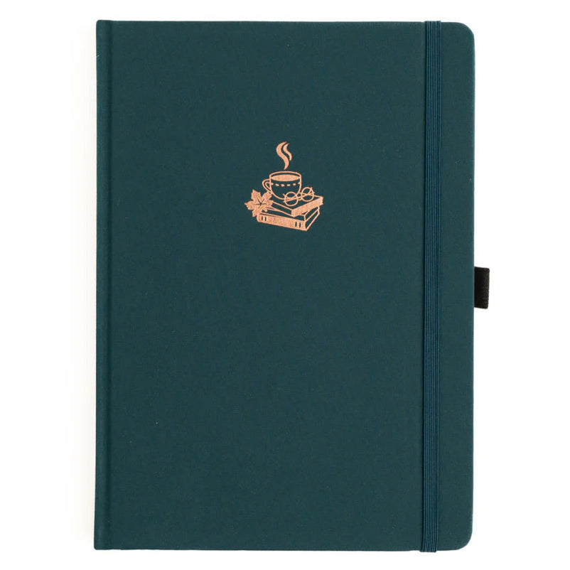 Archer & Olive B5 Dotted Notebook 160gsm - Coffee & Books  - Paper Kooka Stationery Shop Australia